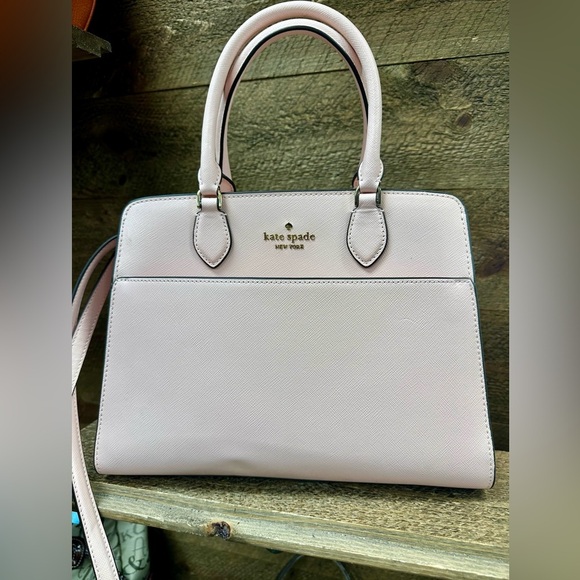 Kate Spade New York Pink Leather Satchel Crossbody - Picture 10 of 10